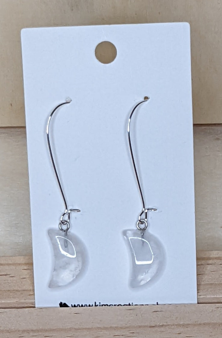 Moon Gemstone Earrings image 9