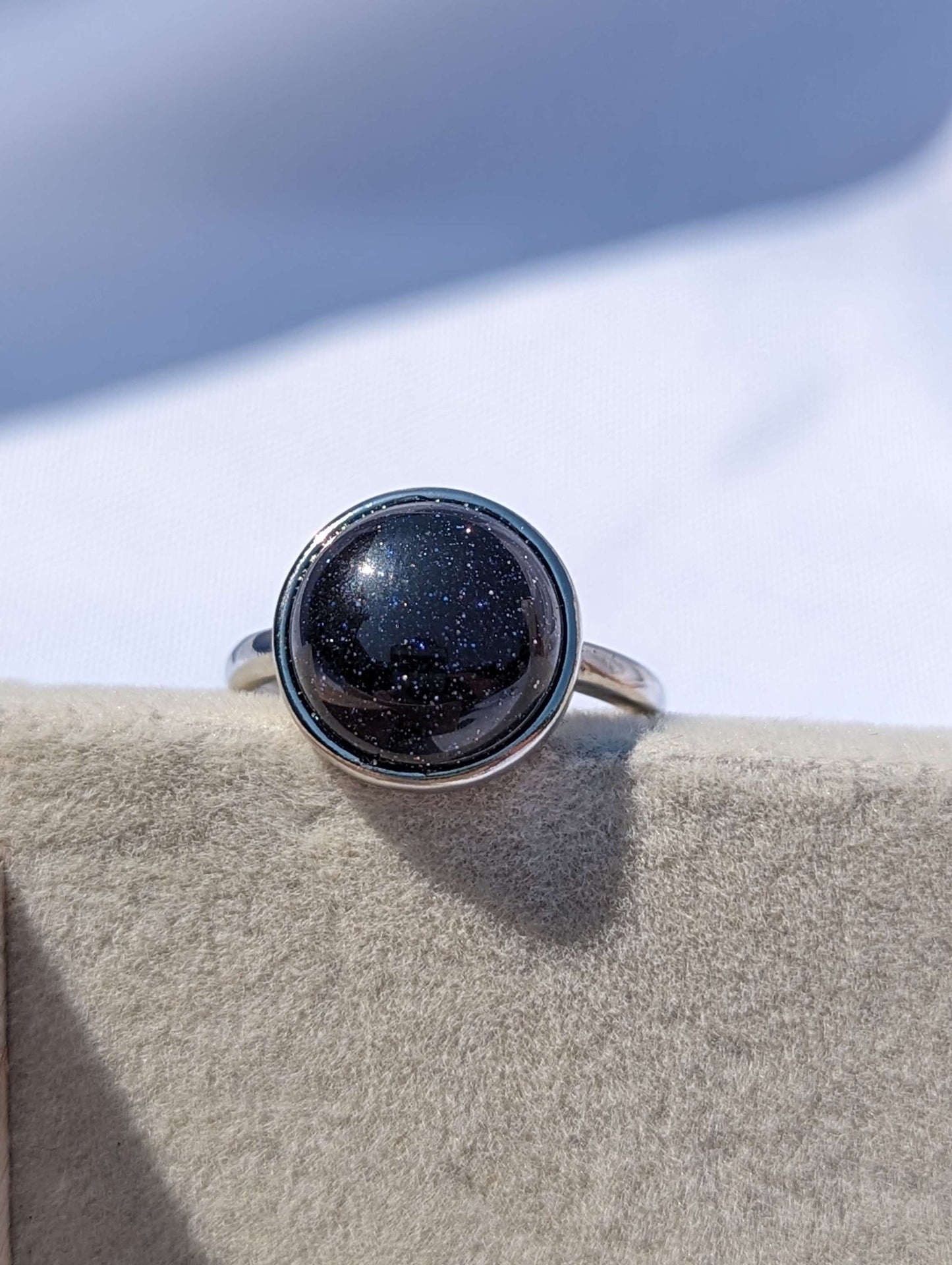 Sterling silver gemstone ring image 7