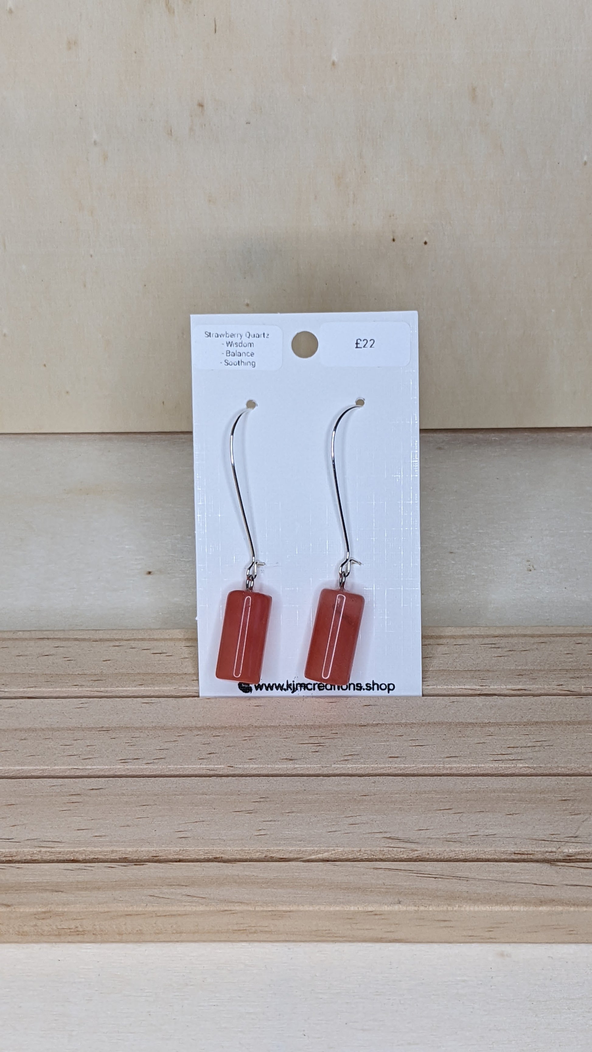 Cylinder Gemstone Earrings image 5