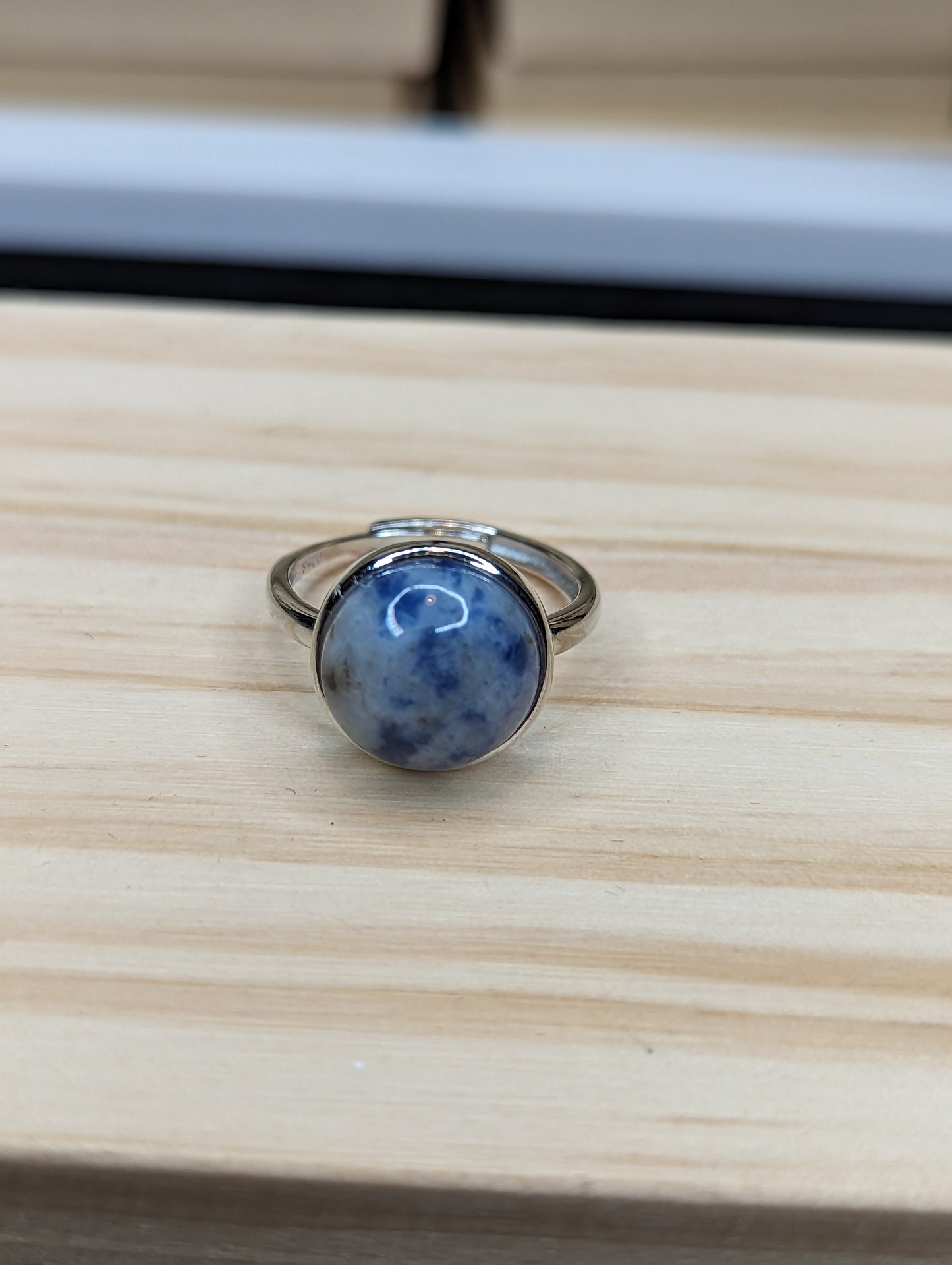 Sterling silver gemstone ring image 10