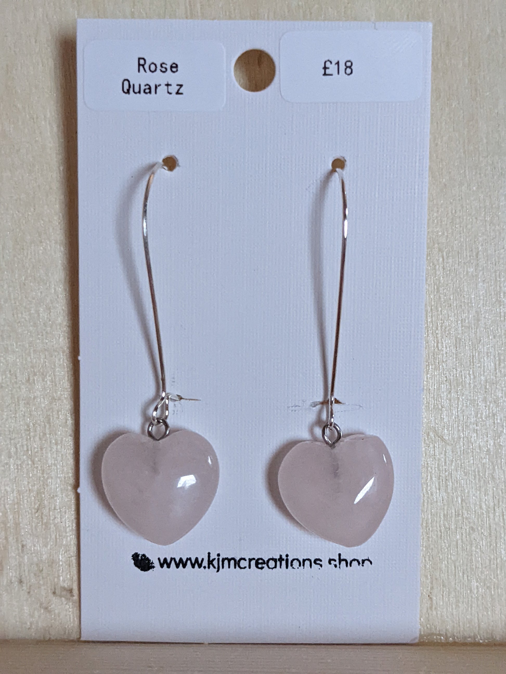 Heart Gemstone Earrings image 5