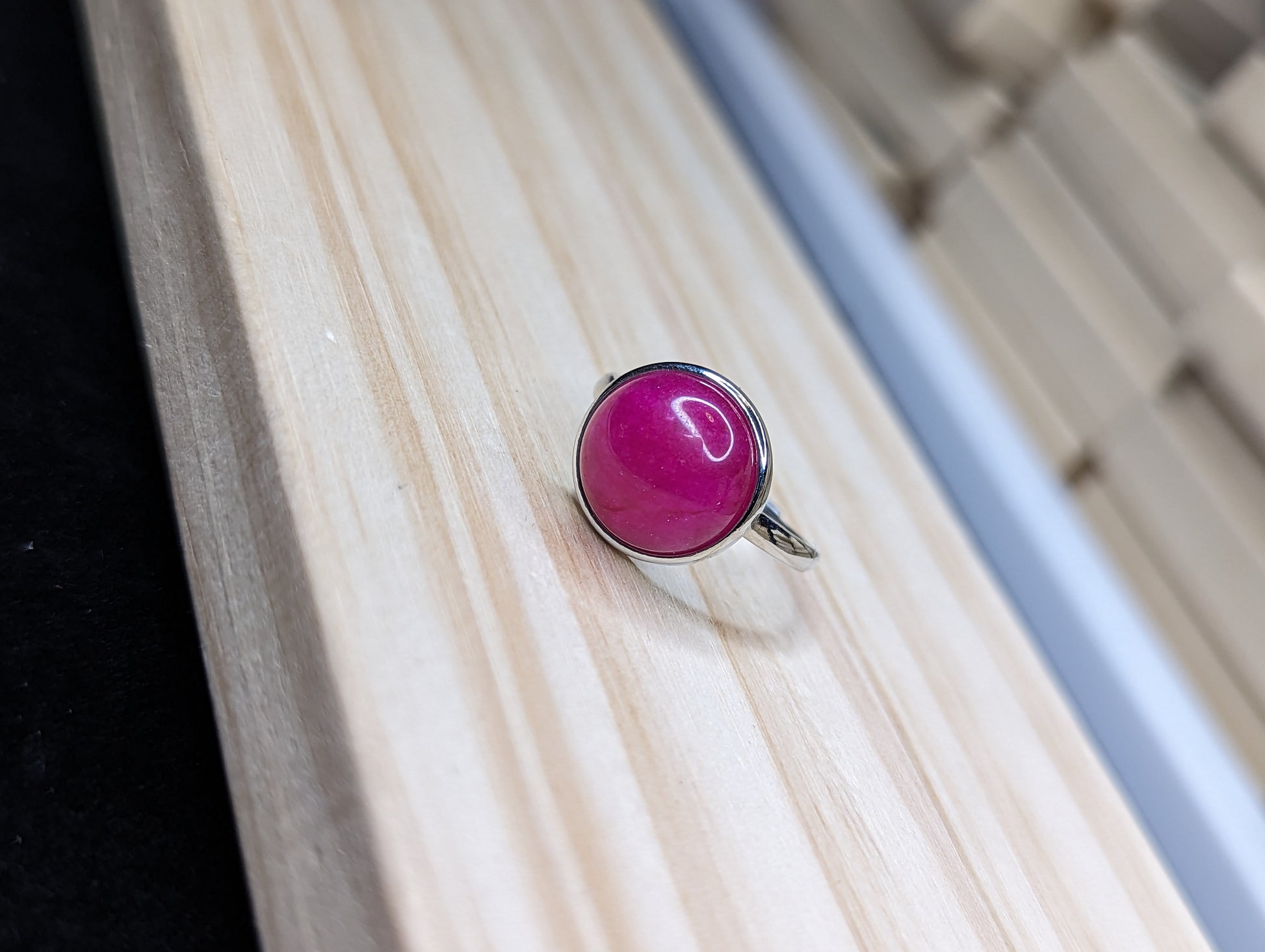 Sterling silver gemstone ring image 11