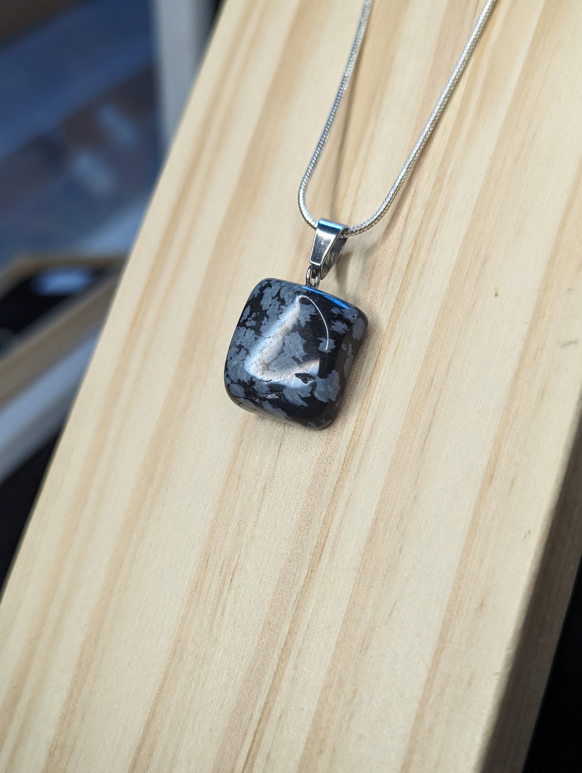 Raw Gemstone Necklace image 2