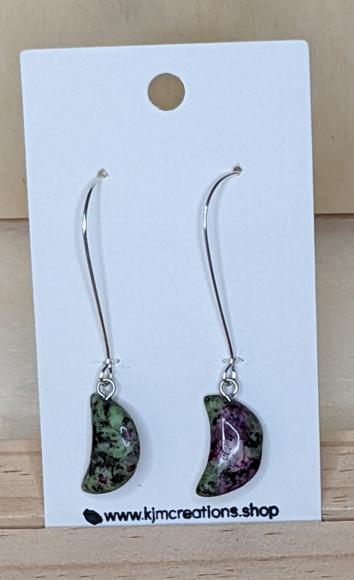 Moon Gemstone Earrings image 8