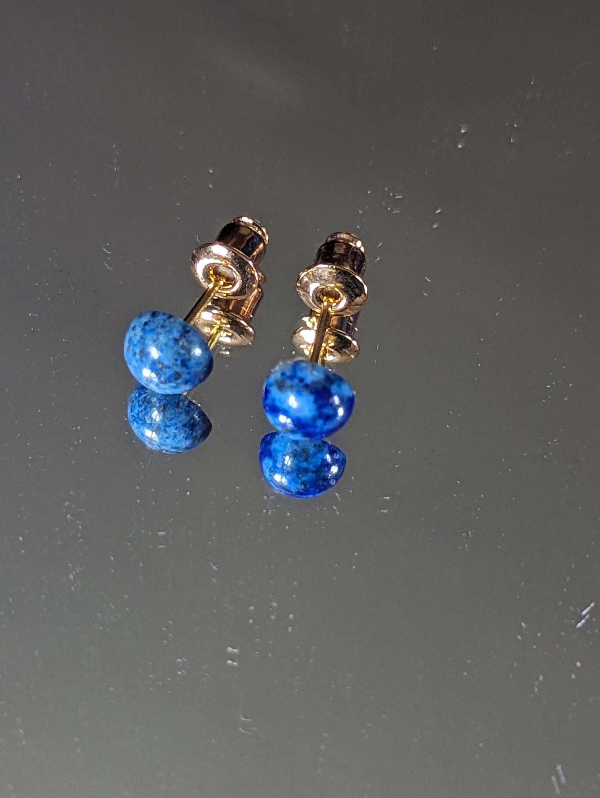 Gold Plated Gemstone Studs image 10