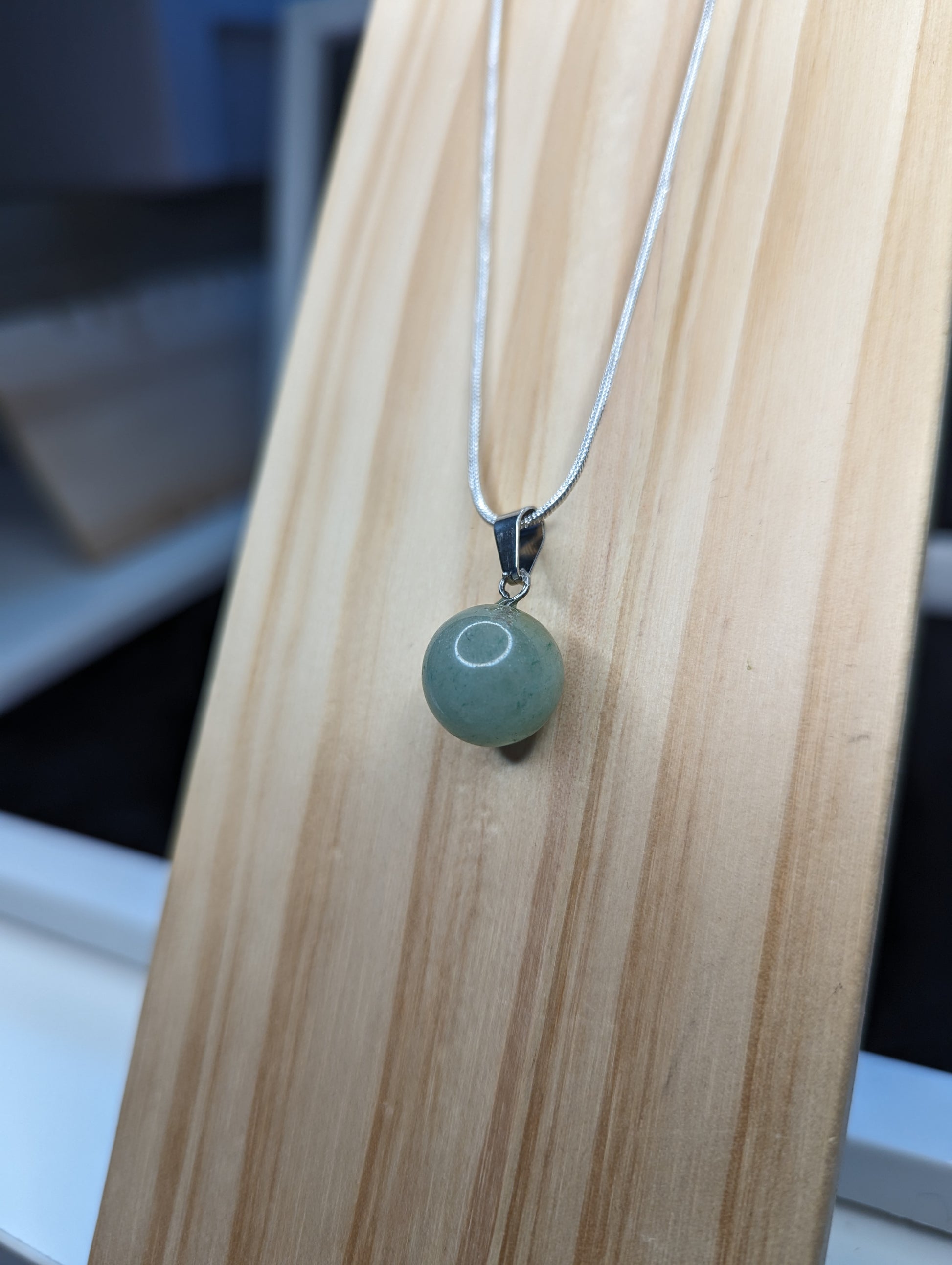 Sphere gemstone necklace  image 11
