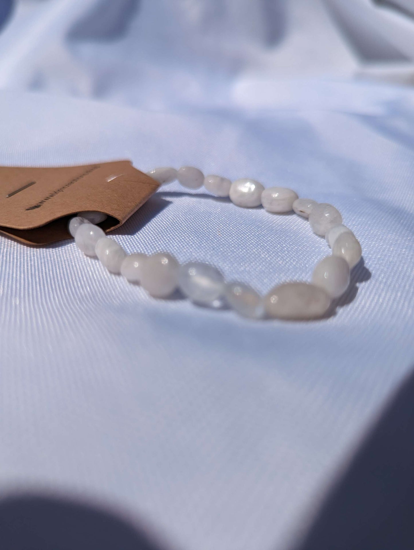 Gemstone nugget bracelets image 8