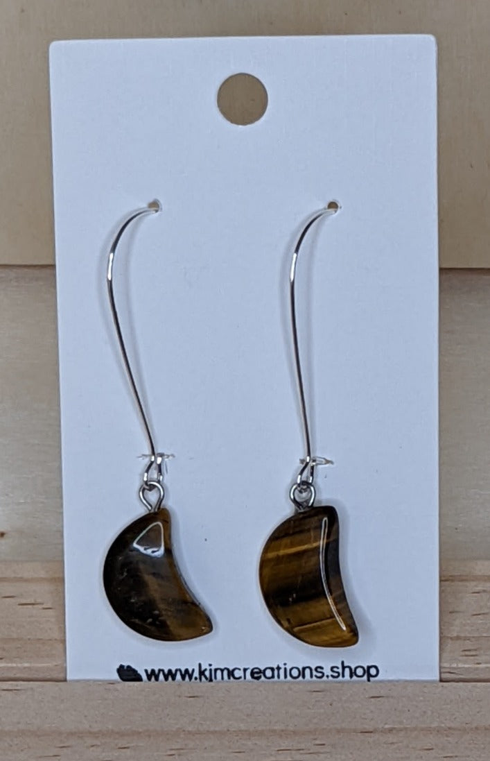 Moon Gemstone Earrings image 3