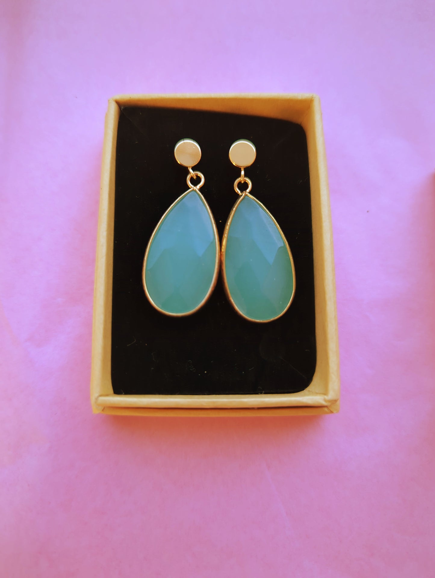 Green aventurine earrings  image 0