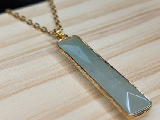 Gold Gemstone Necklace image 0