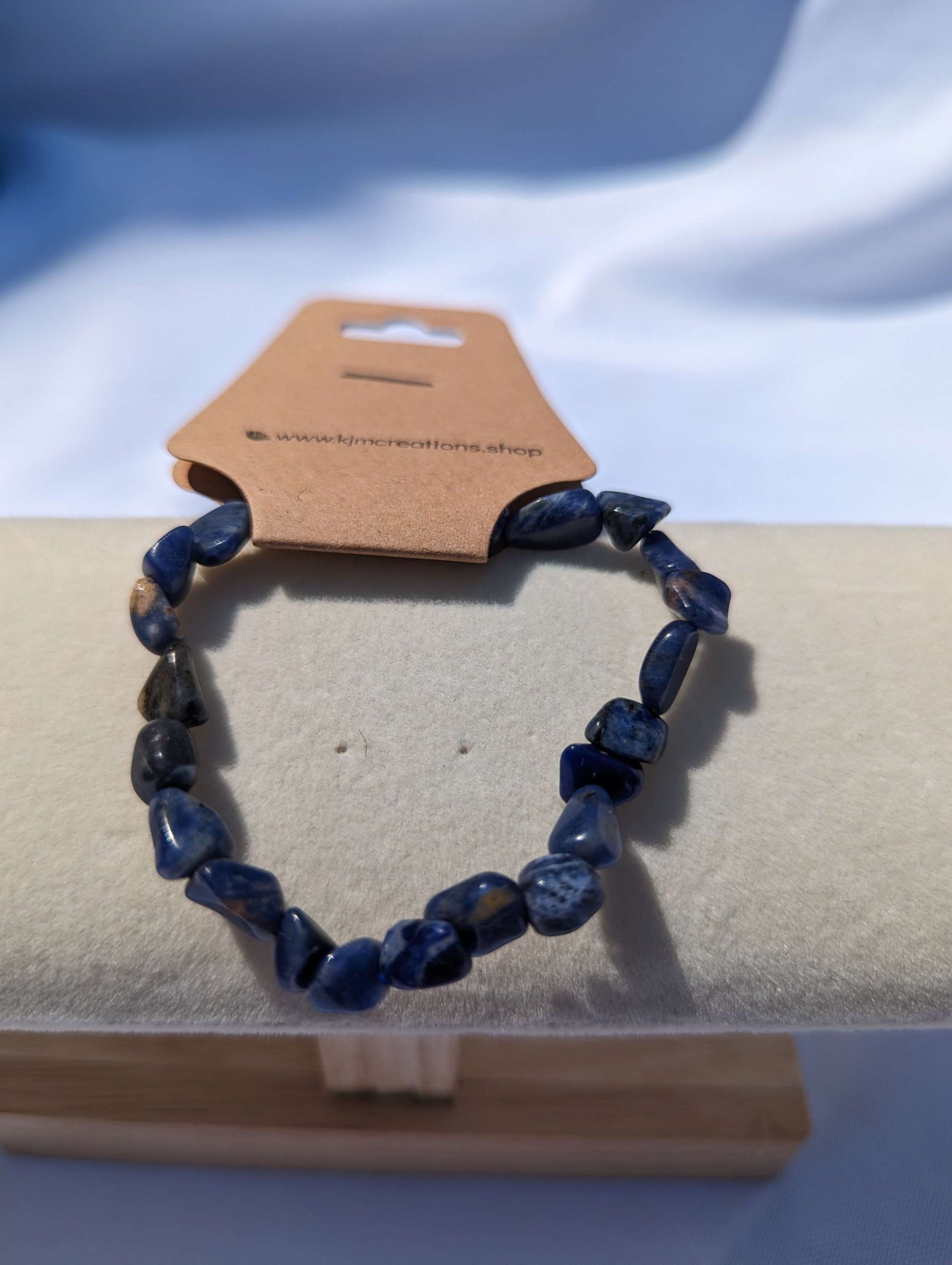 Gemstone nugget bracelets image 4