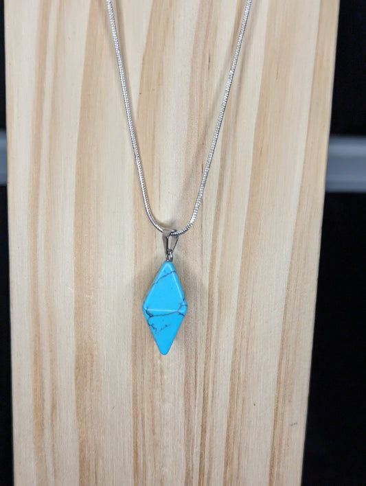 Diamond Point Gemstone Necklace image 0