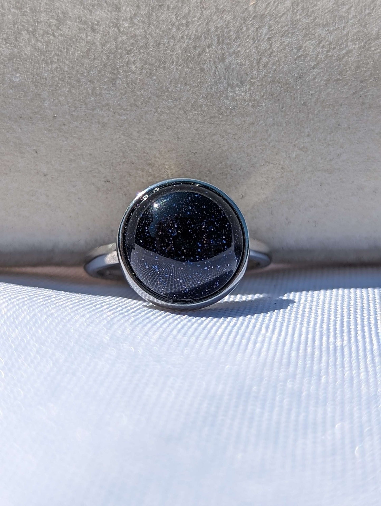 Sterling silver gemstone ring image 6