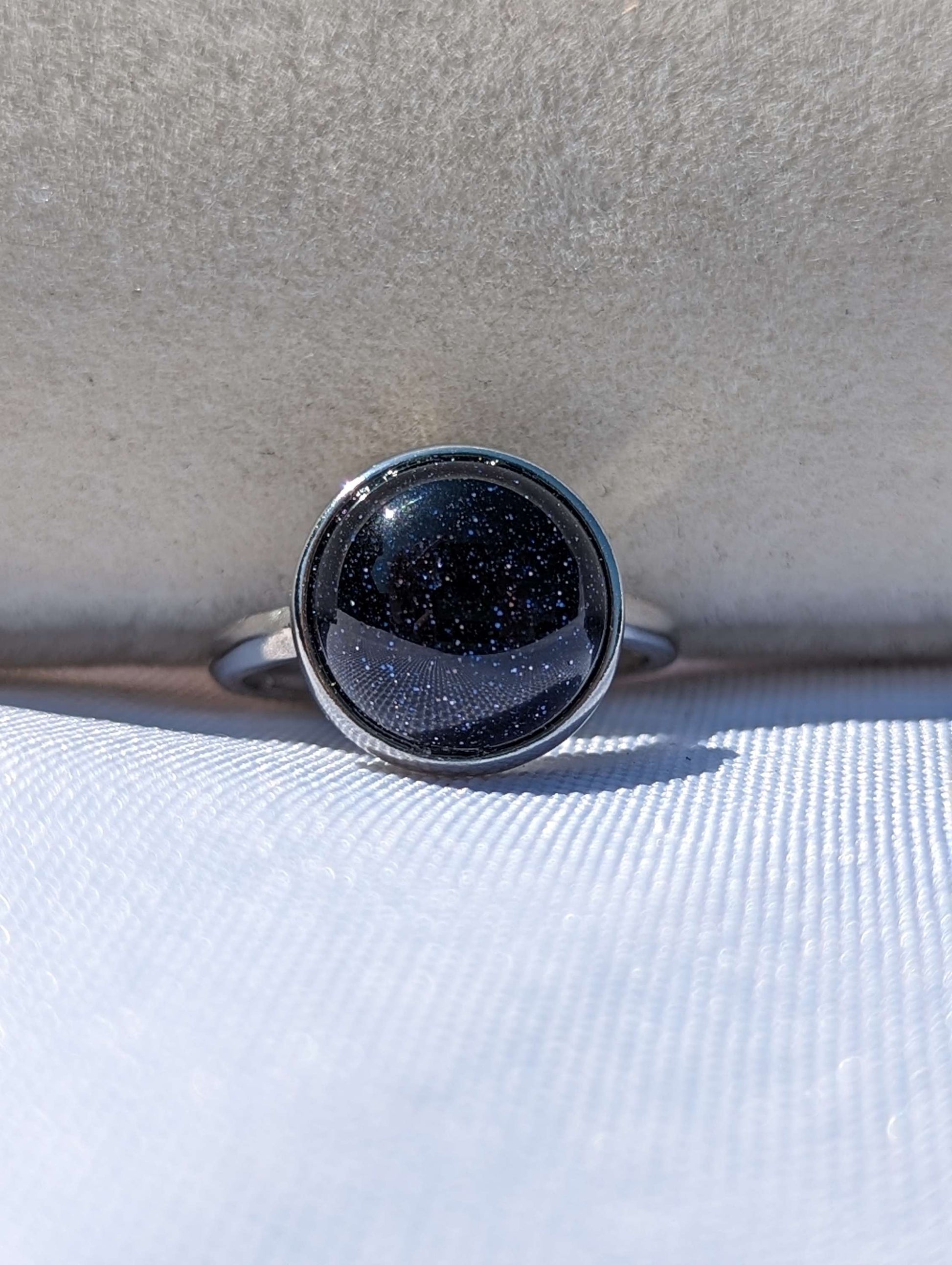 Sterling silver gemstone ring image 6