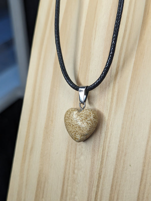 Heart Gemstone Necklace image 0